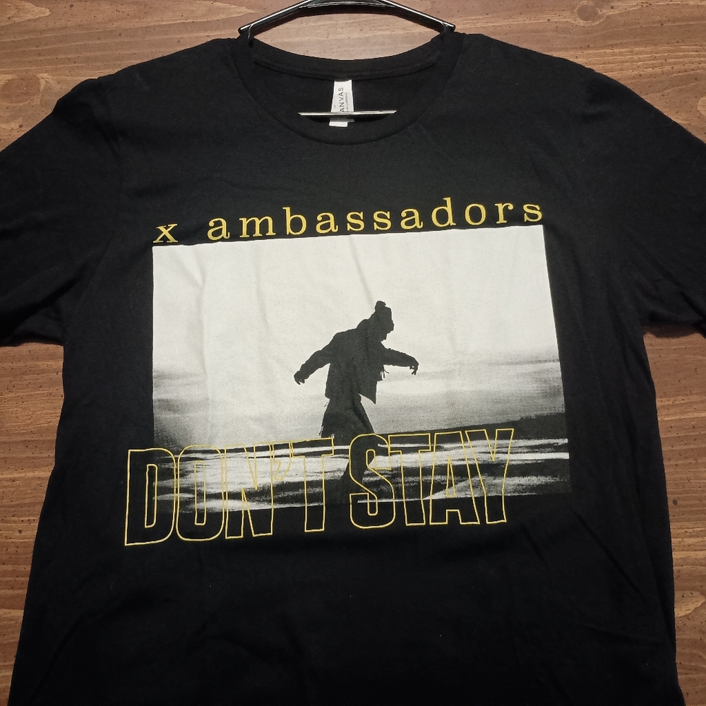 X AMBASSADORS T-SHIRT - Large // Rock band music graphic tee shirt - Picture 6 of 7
